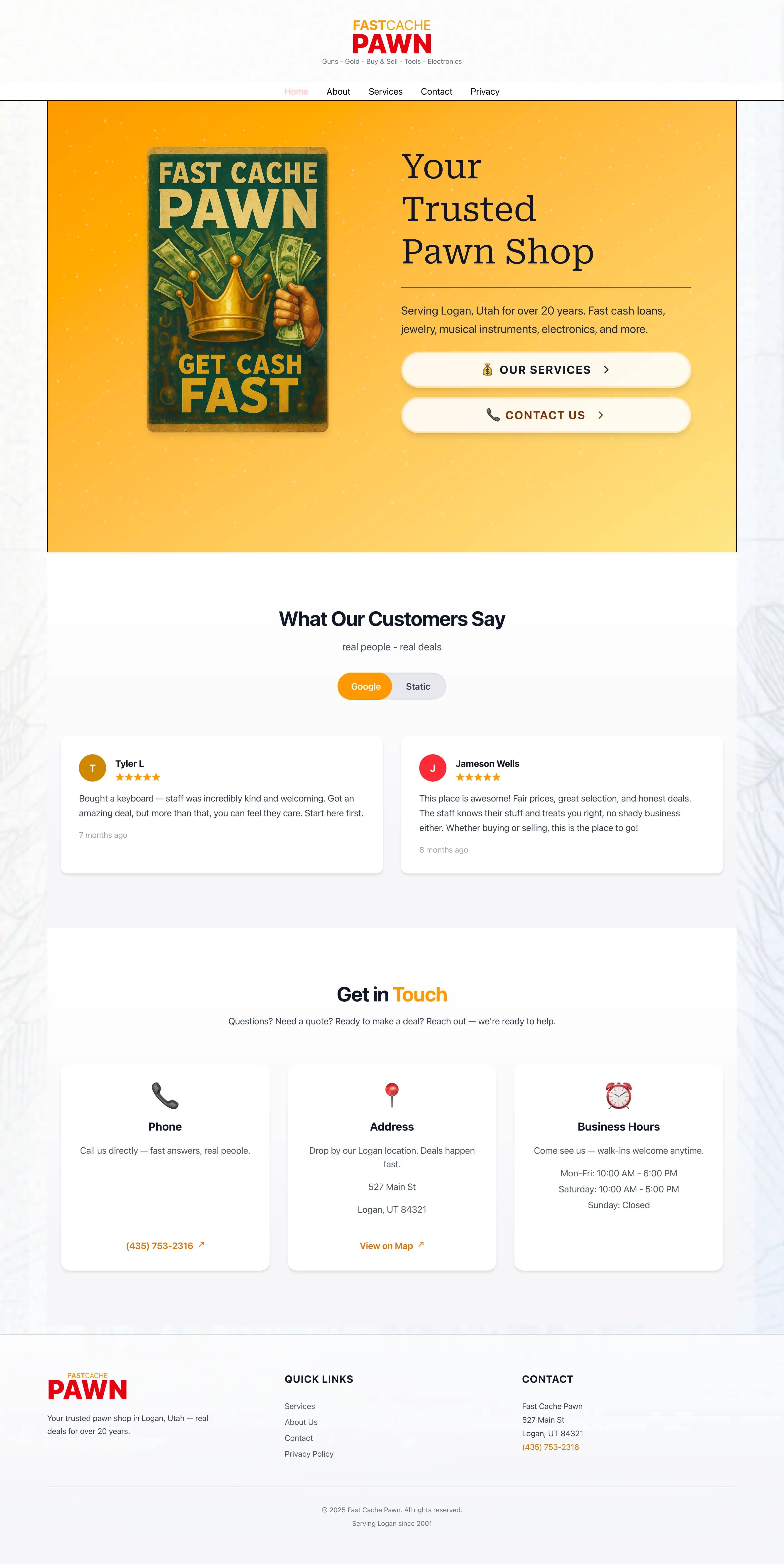 Fast Cache Pawn preview